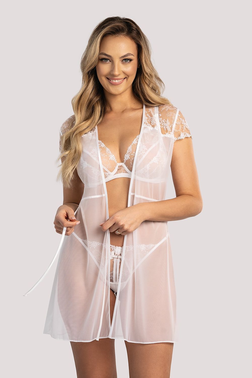  Peignoir model 215363 Unikat 